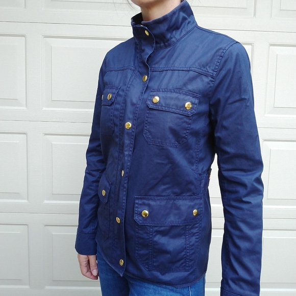 J CREW downtown field jacket navy XS (O1) - Picture 7 of 14